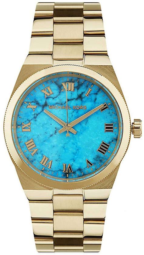 michael kors turquoise watch